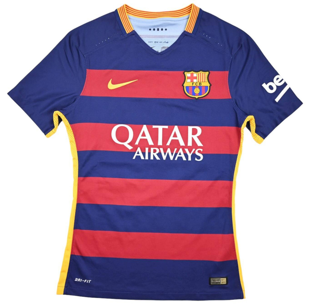 2015-16 FC BARCELONA SHIRT S