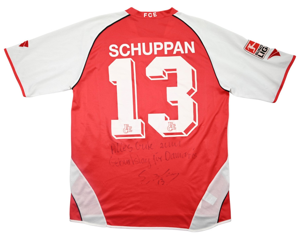 2005-06 ENERGIE COTTBUS *SCHUPPAN* SHIRT XL