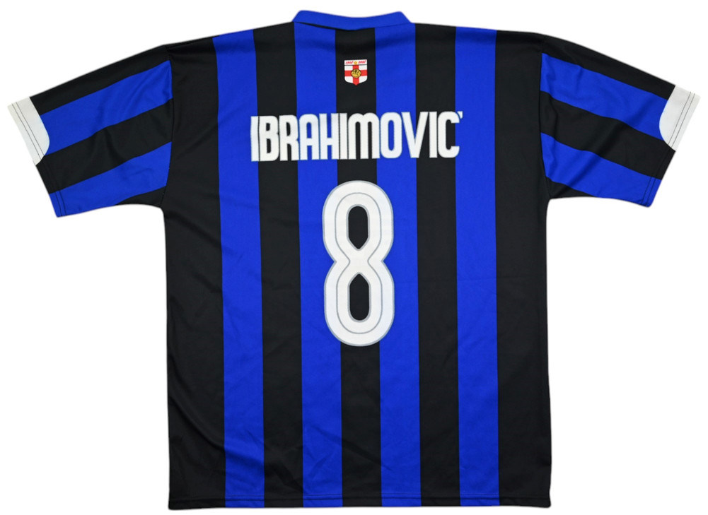 2007-08 INTER MILAN *IBRAHIMOVIC* SHIRT XL
