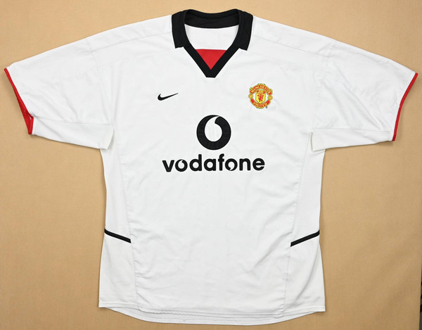 2002-04 MANCHESTER UNITED SHIRT L