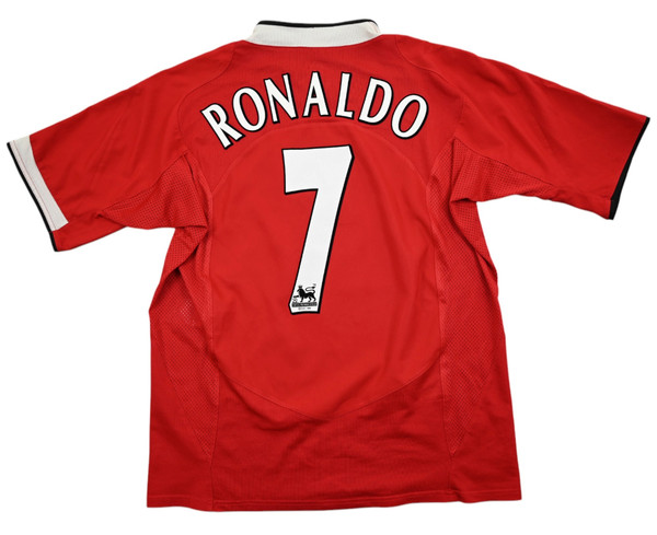 2004-06 MANCHESTER UNITED *RONALDO* KOSZULKA L