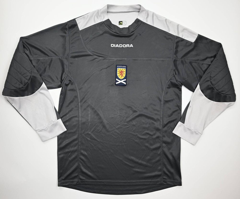 2007-08 SCOTLAND GK LONGSLEEVE L