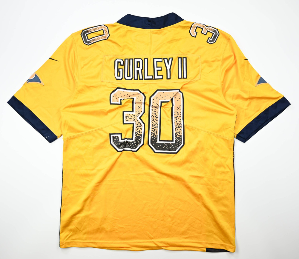 ST. LOUIS RAMS *GURLEY II* NFL NIKE SHIRT L