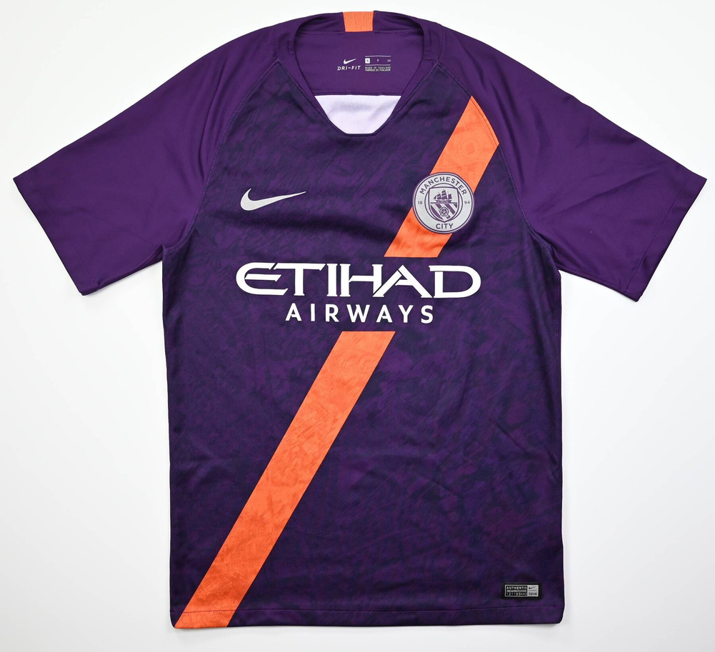 2018-19 MANCHESTER CITY *DE BRUYNE* SHIRT S