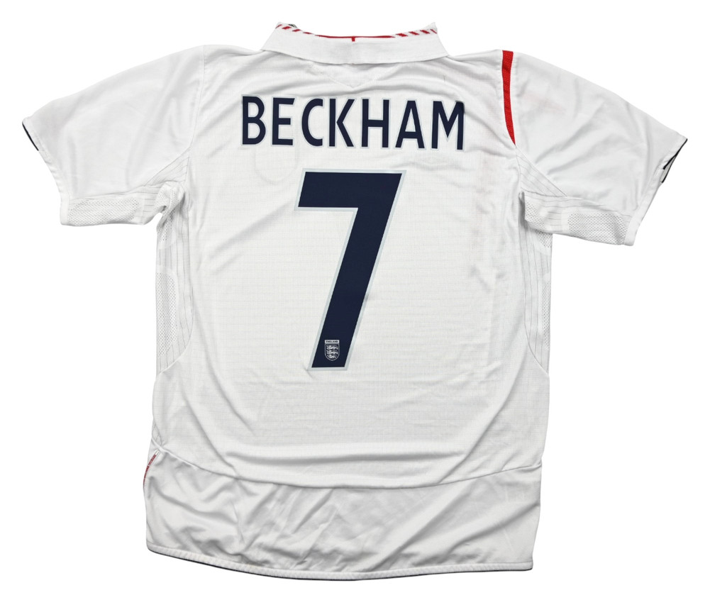 2005-07 ENGLAND *BECKHAM* SHIRT M