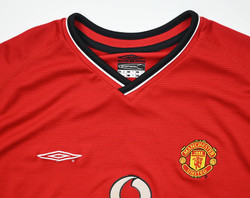 2000-02 MANCHESTER UNITED *SCHOLES*  SHIRT XXL