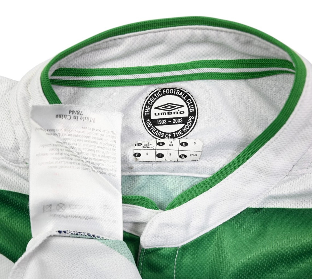 2003-04 CELTIC LONGSLEEVE KOSZULKA S