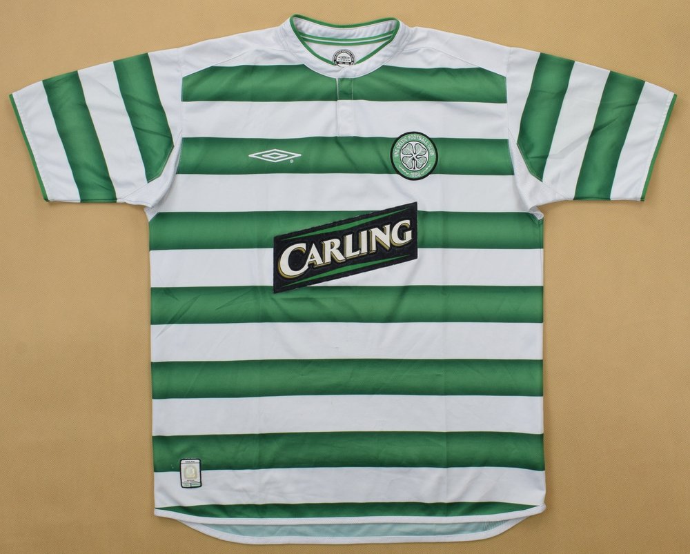 2003-04 CELTIC GLASGOW SHIRT L