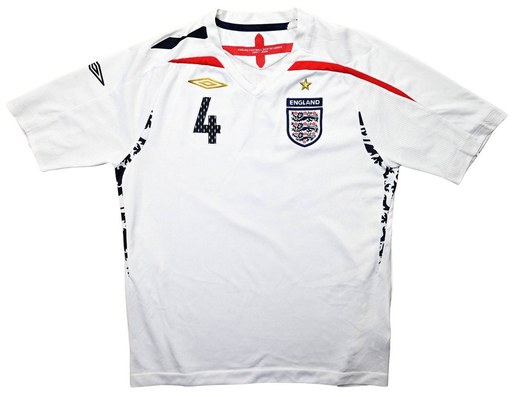 2007-09 ENGLAND *GERRARD* KOSZULKA S. BOYS