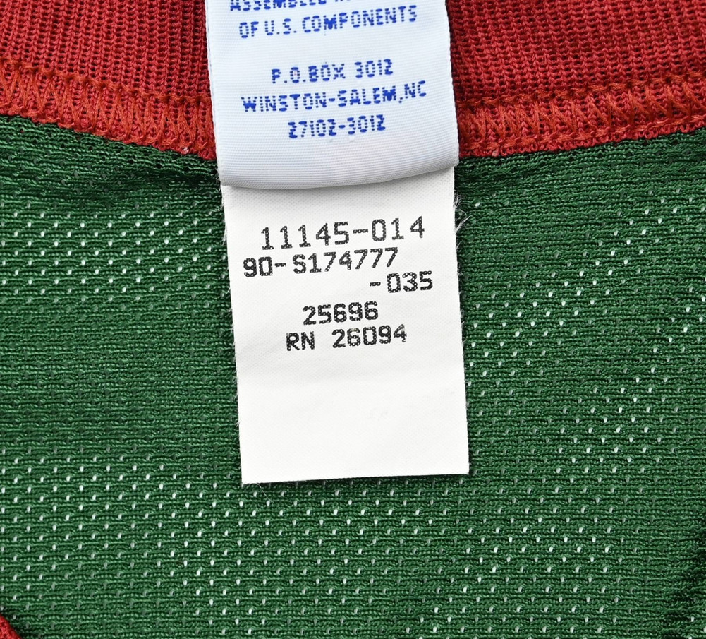 SEATTLE SUPERSONICS NBA *KEMP* SHIRT L