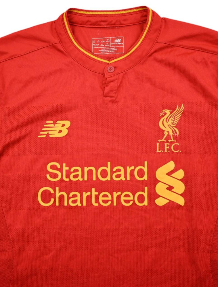 2016-17 LIVERPOOL *HENDERSON* SHIRT L