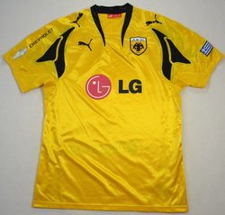 2007-08 AEK ATHENS SHIRT L