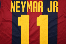 2014-15 BARCELONA *NEYMAR JR* SHIRT S