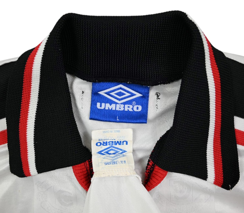 1997-99 MANCHESTER UNITED *BECKHAM* SHIRT L
