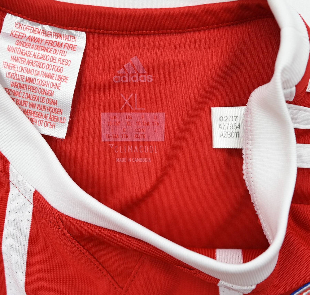 2017-18 BAYERN MUNCHEN SHIRT XL. BOYS