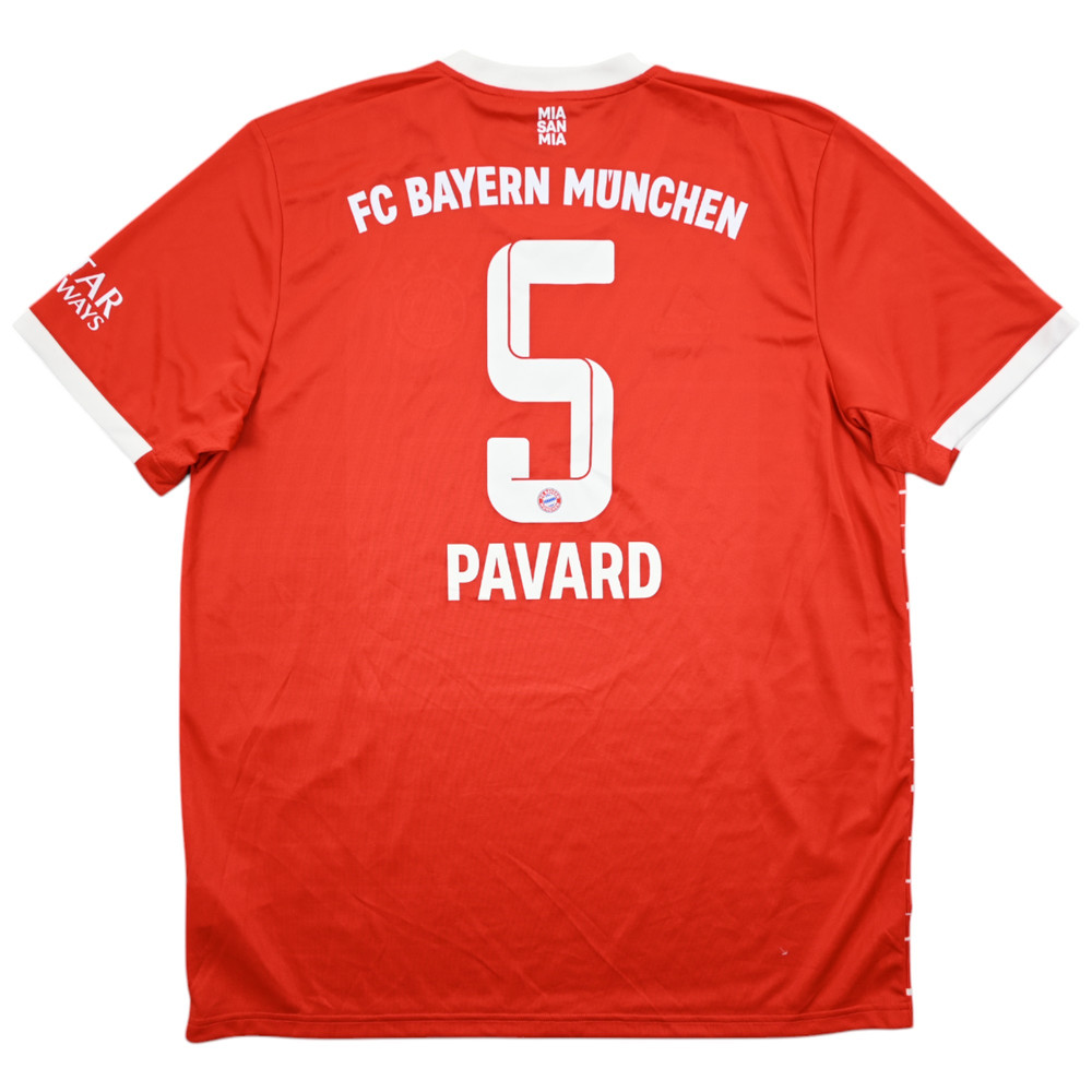 2022-23 BAYERN MUNCHEN *PAVARD* KOSZULKA XL