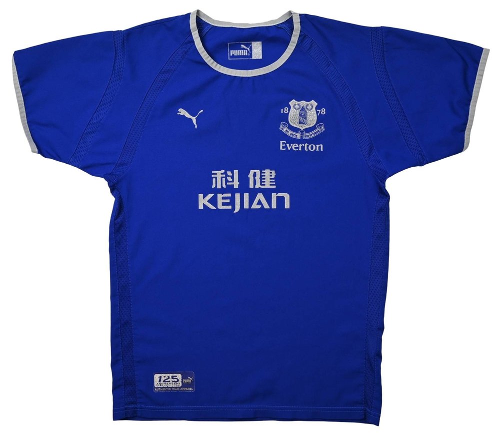 2003-04 EVERTON FC SHIRT M. BOYS