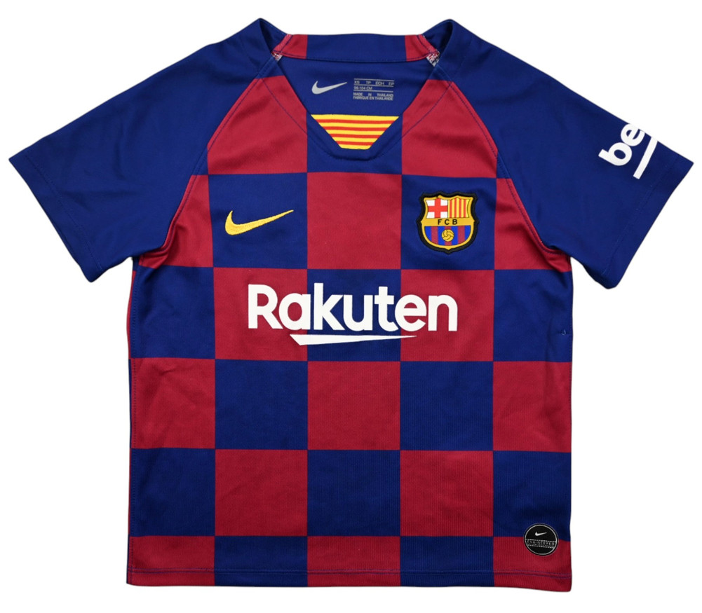 2019-20 BARCELONA SHIRT XS. BOYS 96-104CM