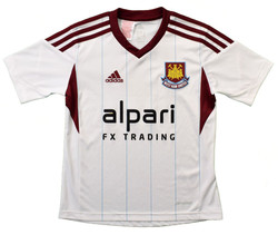 2013-14 WEST HAM UNITED SHIRT S. BOYS