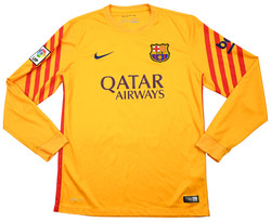 2015-16 BARCELONA *TER STEGEN* LONGSLEEVE SHIRT  M