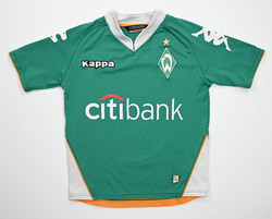 2007-08 WERDER BREMEN SHIRT L. BOYS