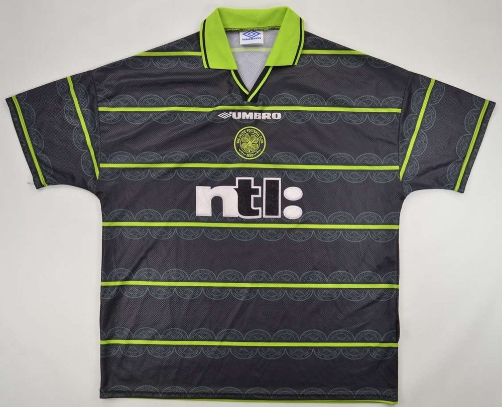 1999-00 CELTIC GLASGOW SHIRT 2XL