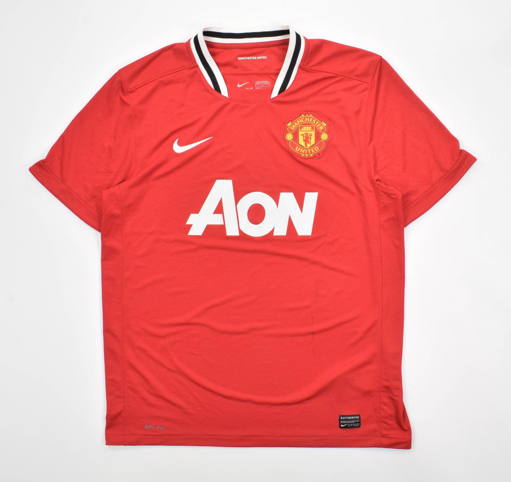2011-12 MANCHESTER UNITED *GIGGS* SHIRT L