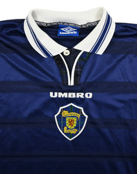 1998-00 SCOTLAND SHIRT L