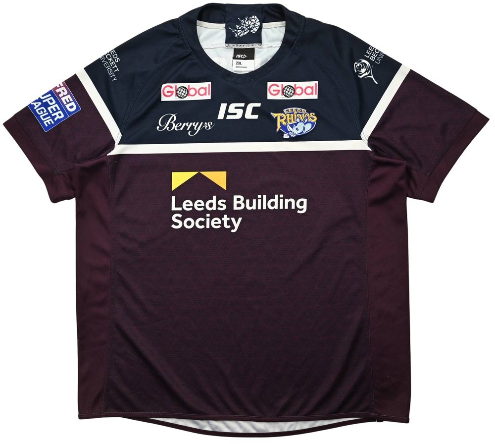 LEEDS RHINOS RUGBY SHIRT XXL