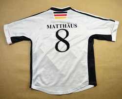 1998-00 GERMANY *MATTHAUS* SHIRT M. BOYS 152 CM