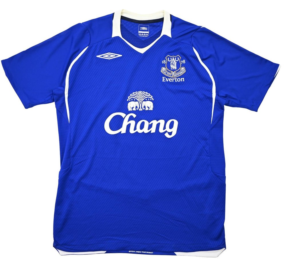 2008-09 EVERTON SHIRT M