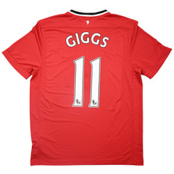 2011-12 MANCHESTER UNITED *GIGGS* SHIRT L