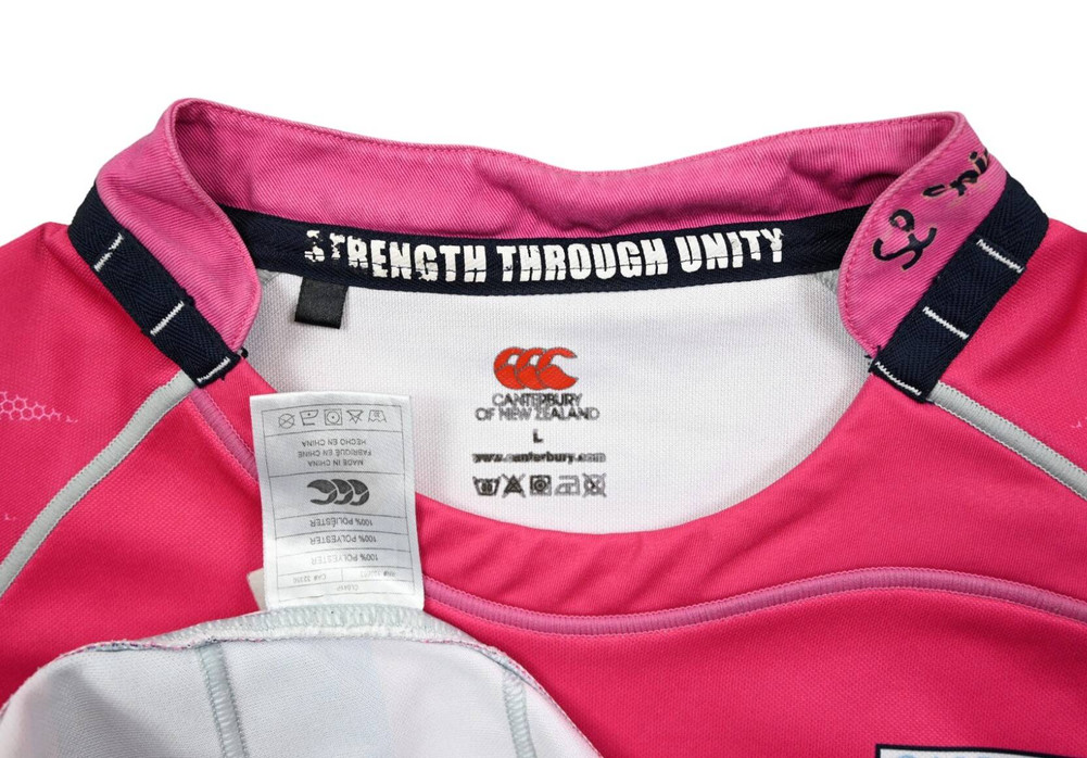 CARDIFF BLUES RUGBY SHIRT L