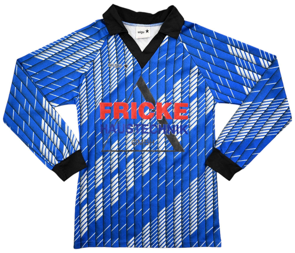 BLAU-WEIB WANZLEBEN #10 LONGSLEEVE XS. BOYS