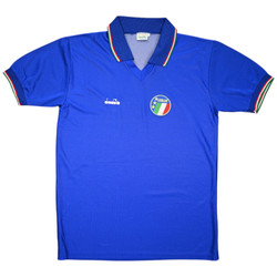 1986-91 ITALY SHIRT L