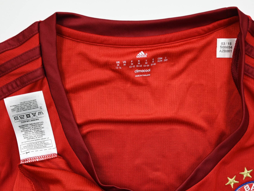 2015-16 BAYERN MUNCHEN *SCHWEINSTEIGER* SHIRT WOMENS M