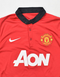 2013-14 MANCHESTER UNITED *FLETCHER* SHIRT M