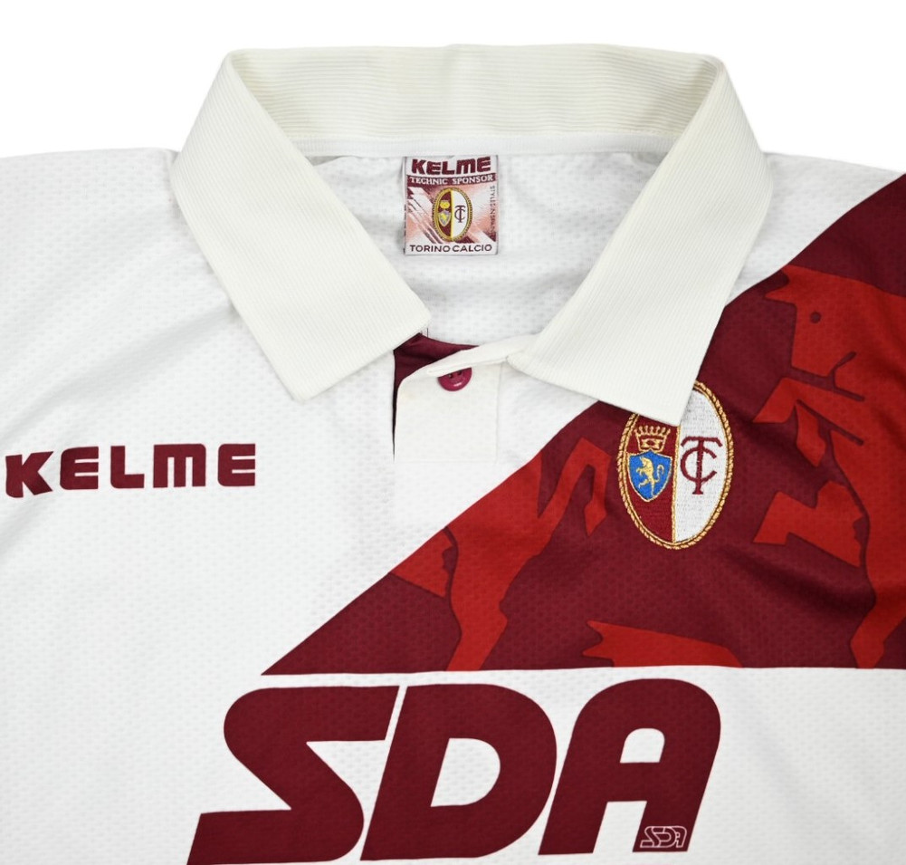 1998-99 TORINO MATCH ISSUE SHIRT S
