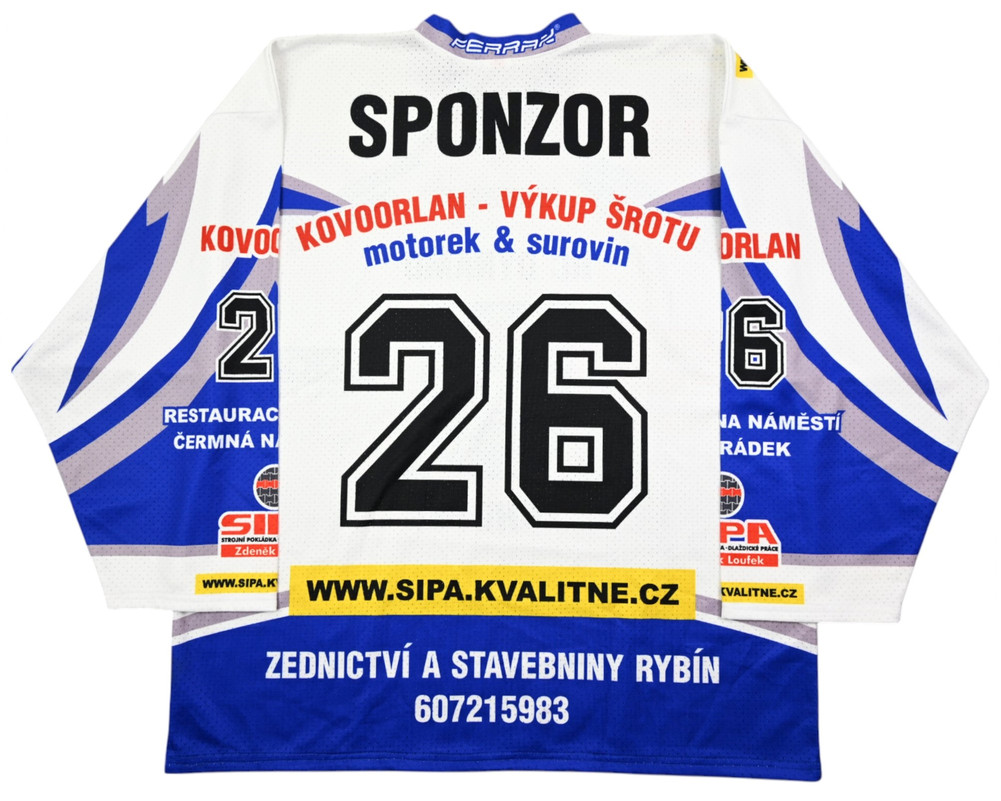 HC DYNAMO BOROHRADEK HOCKEY LONGSLEEVE KOSZULKA XXL