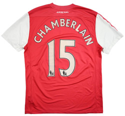 2011-12 ARSENAL LONDON *CHAMBERLAIN* SHIRT L
