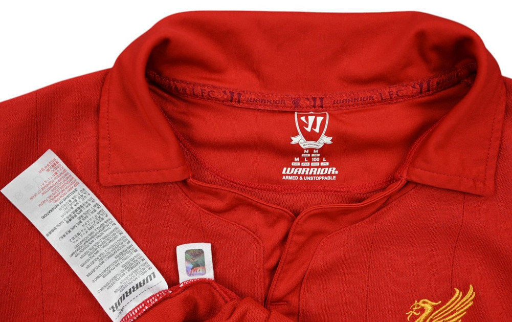 2012-13 LIVERPOOL *GERRARD* SHIRT M