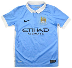 2015-16 MANCHESTER CITY *DE BRUYNE* SHIRT S. BOYS