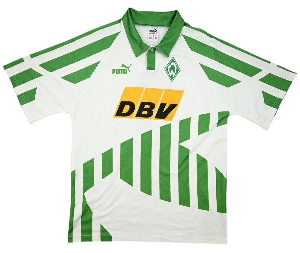 1994-95 WERDER BREMEN #9 SHIRT L