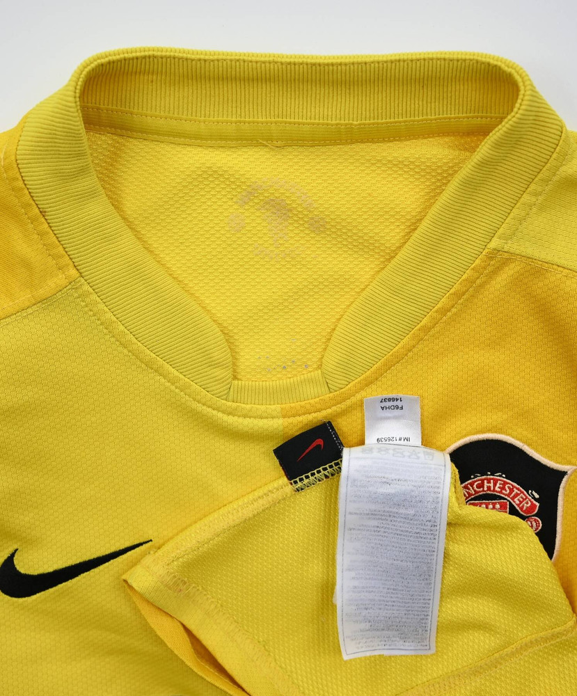 2006-07 MANCHESTER UNITED GOALKEEPER SHIRT L. BOYS