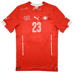 2014-15 SWITZERLAND *SHAQIRI* SHIRT S