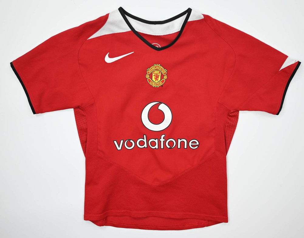 2004-06 MANCHESTER UNITED SHIRT XS. BOYS 