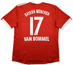 2009-10 BAYERN MUNCHEN *VAN BOMMEL* KOSZULKA XL