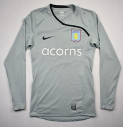 2008-09 ASTON VILLA LONGSLEEVE SHIRT S