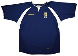 2003-05 SCOTLAND SHIRT XL