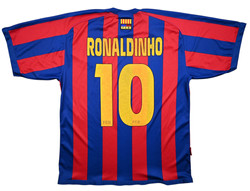 2005-06 BARCELONA *RONALDINHO* KOSZULKA M